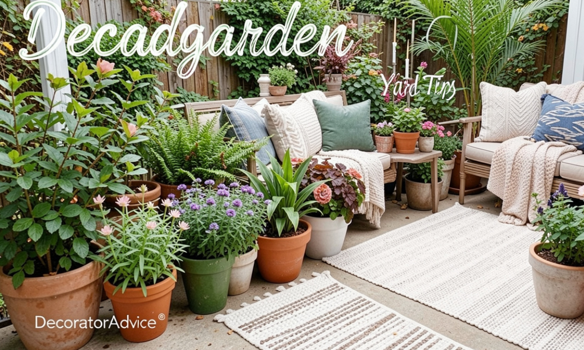Decadgarden Yard Tips by DecoratorAdvice