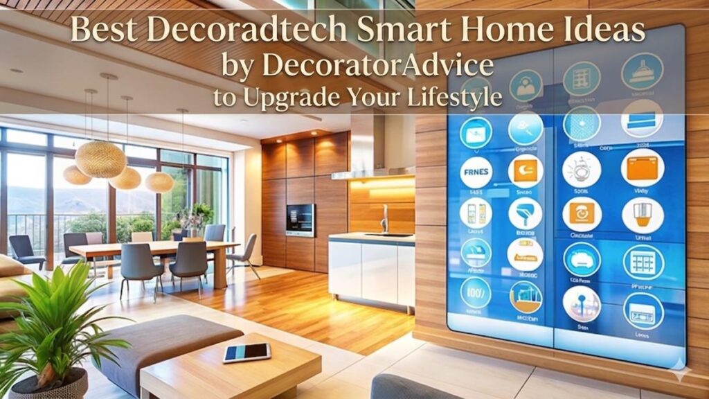 Best Decoradtech Smart Home Ideas by DecoratorAdvice to Upgrade Your Lifestyle