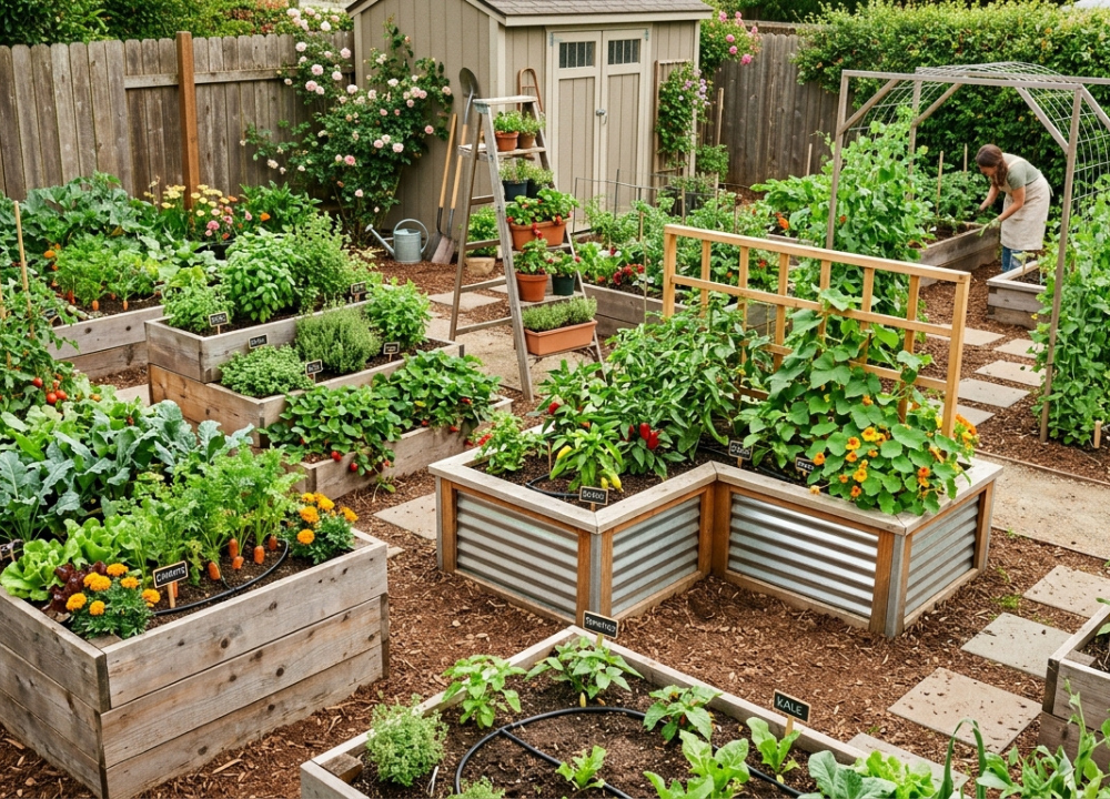 Raised Garden Bed Ideas for Beginners: Easy Designs